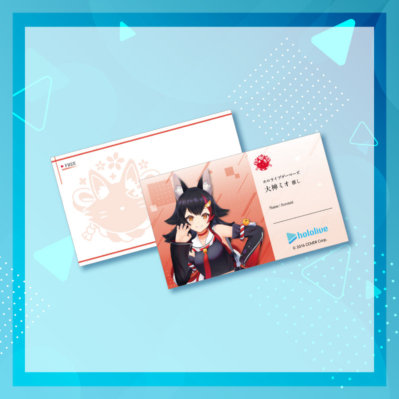 [20250410 - ] "holoKatsu" Flaunt-your-Oshi Business Card - Gen 2 & GAMERS