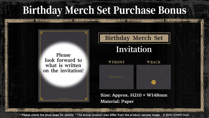 [20240312 - 20240617] "Anya Melfissa Birthday Celebration 2024" Merch Set