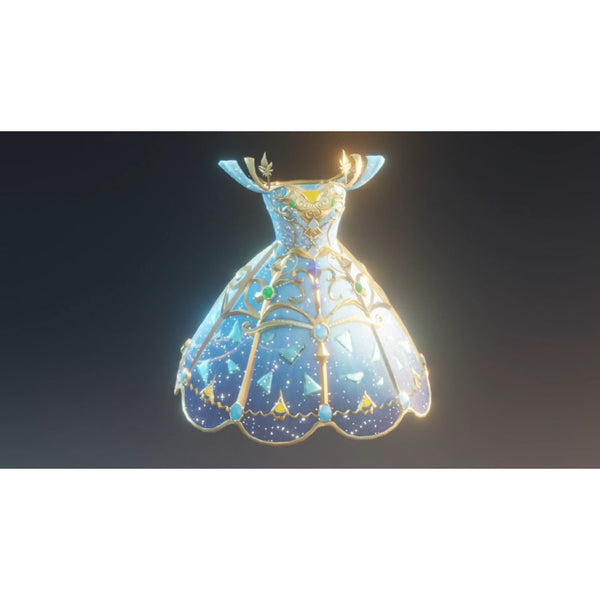 [20250623- ] "Gloria's Boutique" Magical Fairy Dress (game ready + fbx + blend + VRC )