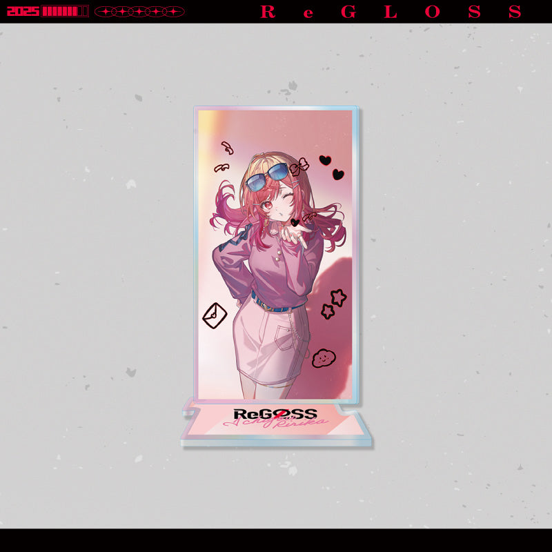 [20250912 - ] "ReGLOSS 2nd Anniversary Celebration" Holographic Acrylic Stand