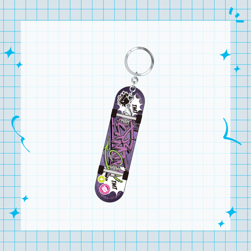 [20241216 - ] "hololive Seasonal Days Winter Street" Fingerboard Keychain