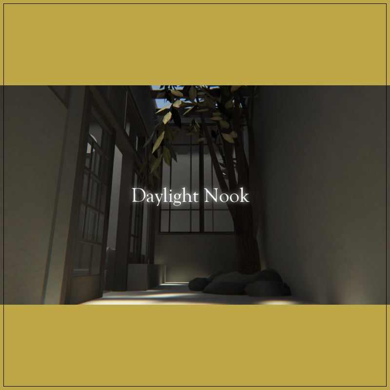「monoTone」Daylight Nook [เวิลด์สำหรับ VRC]