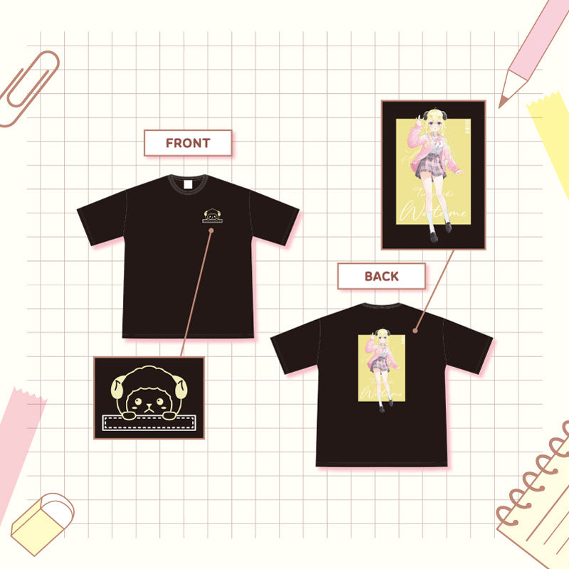 [20250606 - 20250707] "角卷绵芽 生日纪念2025" T恤