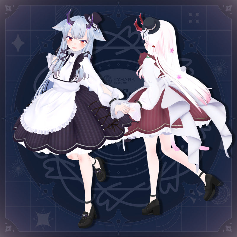 [20250701 - ] "KYHARA" 电子摇摆女仆装（兼容多种avatar）