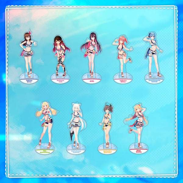 [20240813 - ] [Rerun] "3D Acrylic Stand Summer Splash Party ver." Gen 0 & Gen 1