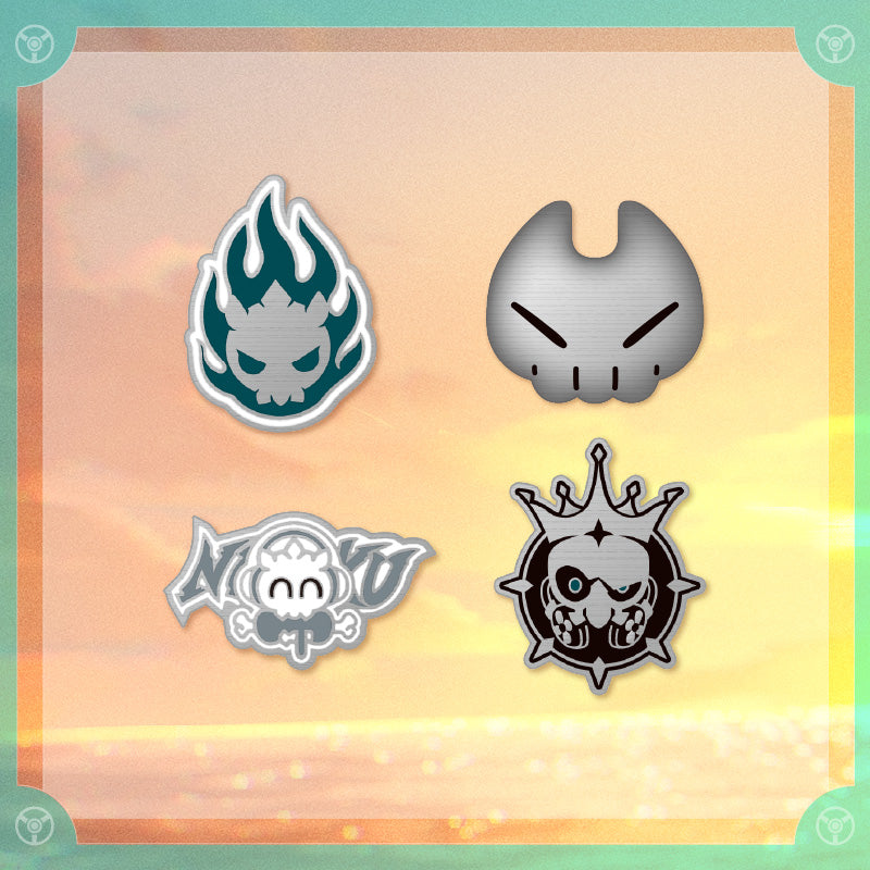 [20250708 - 20250812] "Rindo Chihaya Birthday Celebration 2025" Motif Pin Badge (Set of 4)