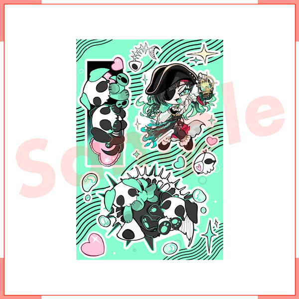 [20250504 - 20250517] "Cersea Soulstorm Birthday Merch 2025" Set of Sticker Sheets