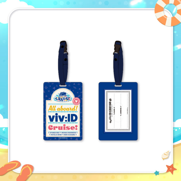 [20240201 - 20240304] "hololive Indonesia "All Aboard! viv:ID CRUISE" Special Merchandise" Luggage Tag