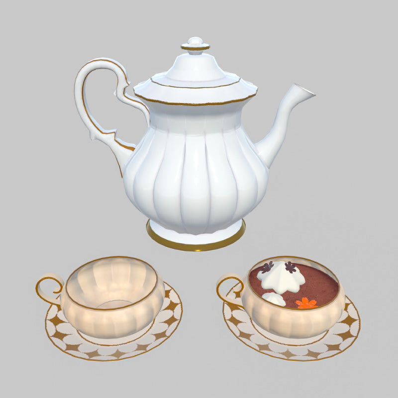 [20250916 - ] "IKA 3DCG art studio" Bouquet Dessert (27 items)