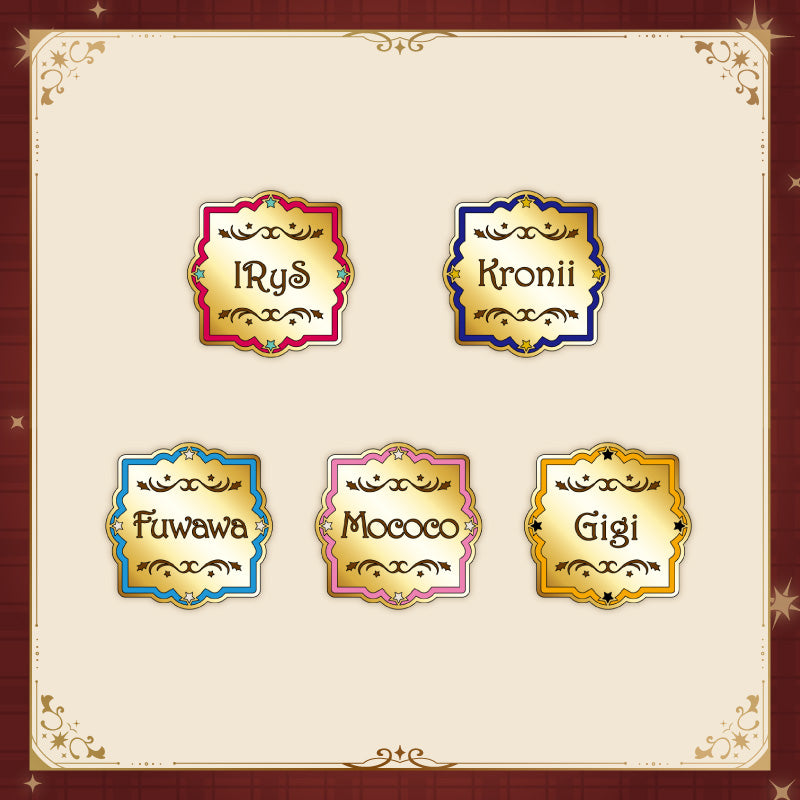 [20251129 - ] "hololive English [Happy Winter Holidays]" Pin Badge
