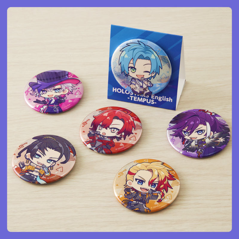 [20240716 - ] "holomini Vocal Series HOLOSTARS English -TEMPUS-" Button Badge