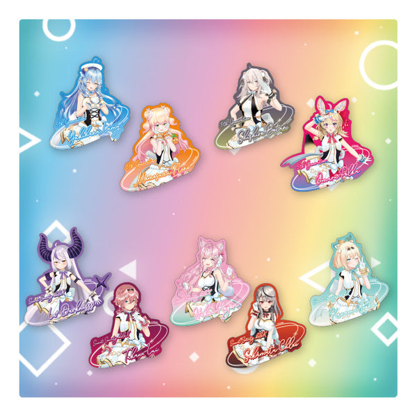 [20240718 - ] "hololive Origin Outfit Merchandise Series" Stickers (2 stickers per type)  Gen 5 & holoX