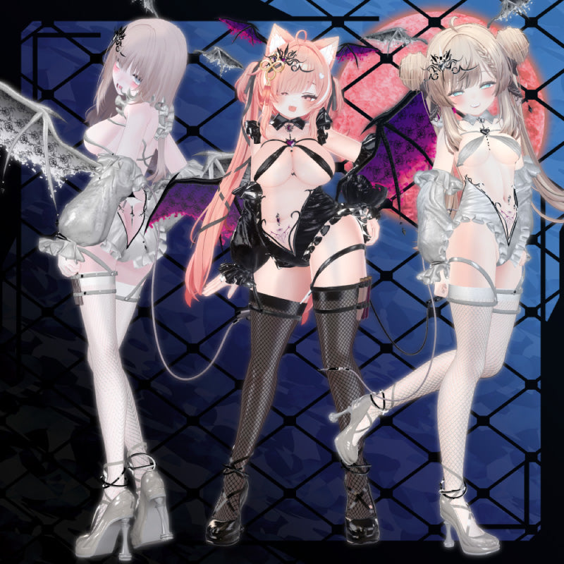 [20251113 - ] "t-shop"【支持11种以上avatar】幻艳梦欲 Dark Dream Desire 【VRChat】