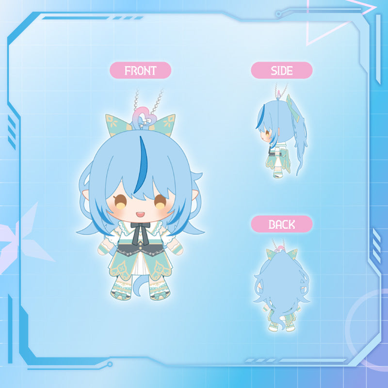 [20251115 - 20251215] "Yukihana Lamy Birthday 2025" Plushie Keychain (Fantasy Casual Outfit ver.)