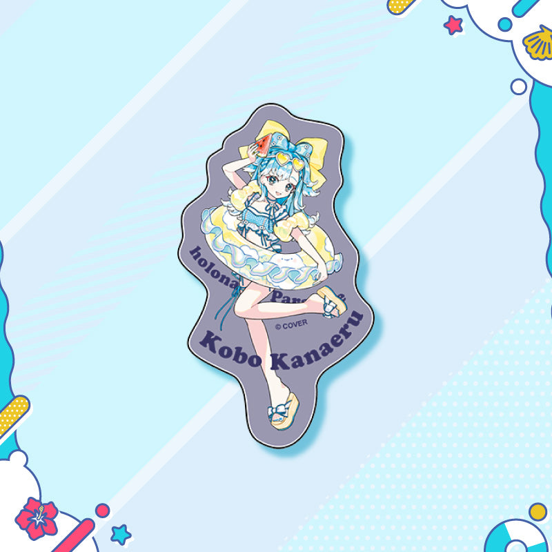 [20250726 - 20250901] "holonatsu Paradise Merch vol.2" Clear Sticker - hololive Indonesia