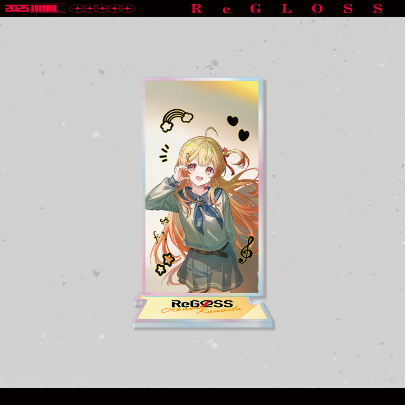 [20250912 - ] "ReGLOSS 2nd Anniversary Celebration" Holographic Acrylic Stand