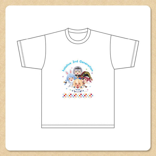 [20240207 - ] "hololive 3期生 × Irasutoya" T恤