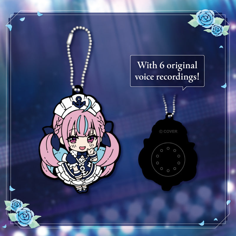 [20240808 - 20240909] "Minato Aqua 6th Anniversary Celebration" Aqua Voice Keychain