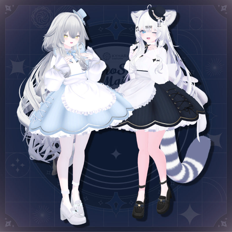 [20250701 - ] "KYHARA" 电子摇摆女仆装（兼容多种avatar）