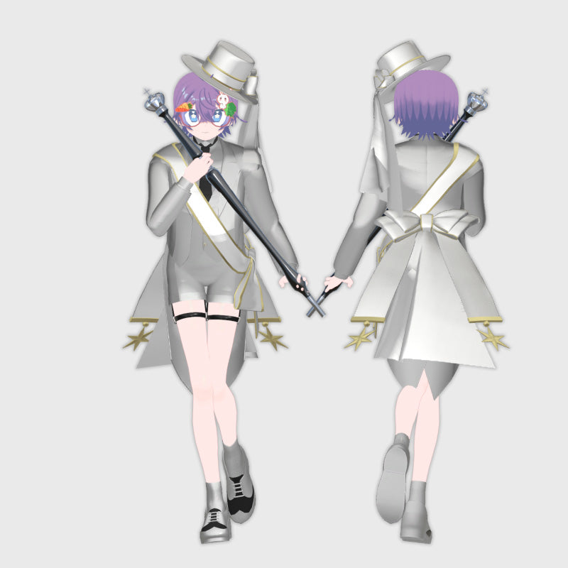 [20241108- ] "monoTone" 3D Avatar服装 "支持Kuuta, PlusHead少年偶像服装”（适用于VRChat）