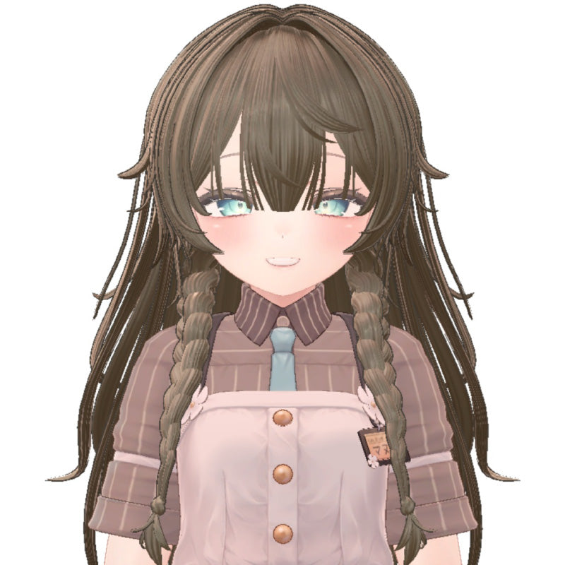 [20251127 - ] "Shop YahoYaho"【兼容 13 款 avatar】双马尾辫 (适用于VRChat)