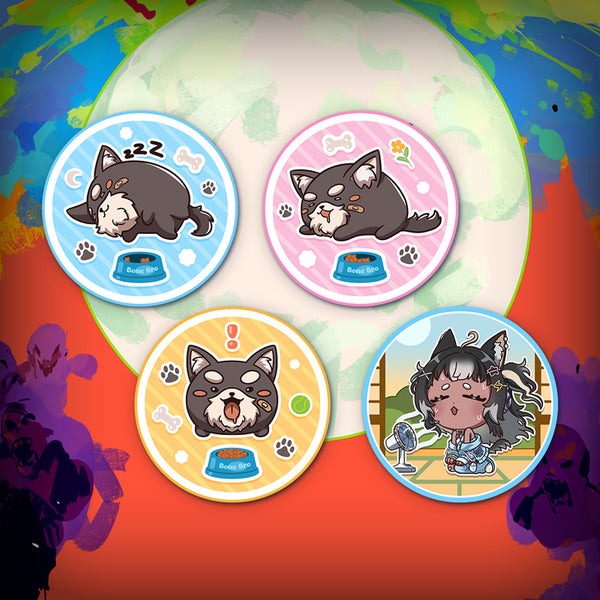 [20250923 - 20251023] "Voltail 1st Anniversary Merch" Rara's Coaster Set