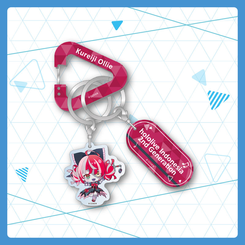 [20241203 - ] "holomini Vocal Series hololive Indonesia 2nd Generation" Carabiner Keychain