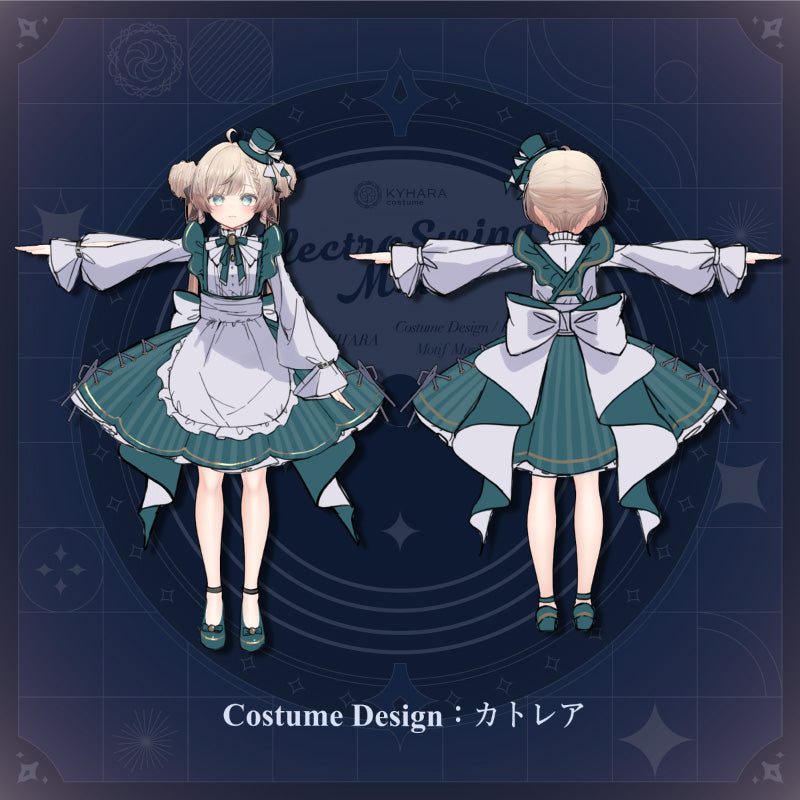 [20250701 - ] "KYHARA" 电子摇摆女仆装（兼容多种avatar）