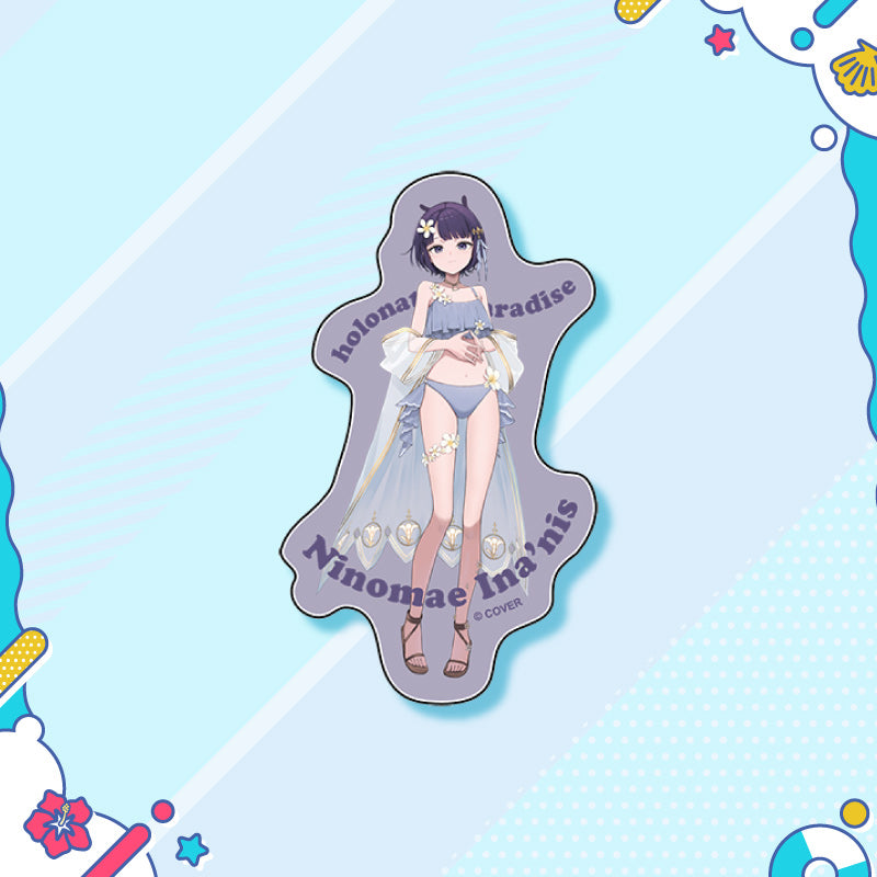 [20250726 - 20250901] "holonatsu Paradise Merch vol.2" Clear Sticker - hololive English