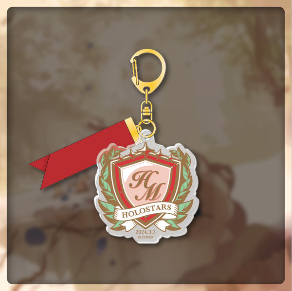 [20240303 - 20240408] "Hanasaki Miyabi Birthday Celebration 2024" Emblem Keychain
