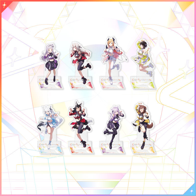 "hololive 6th fes. Color Rise Harmony" Acrylic Stand Gen 2 & GAMERS