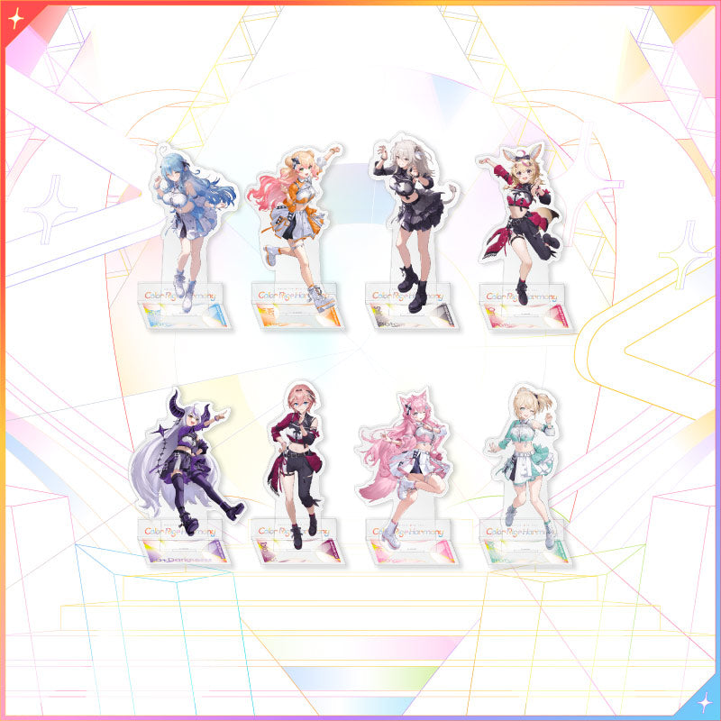 "hololive 6th fes. Color Rise Harmony" Acrylic Stand Gen 5 & Secret Society holoX