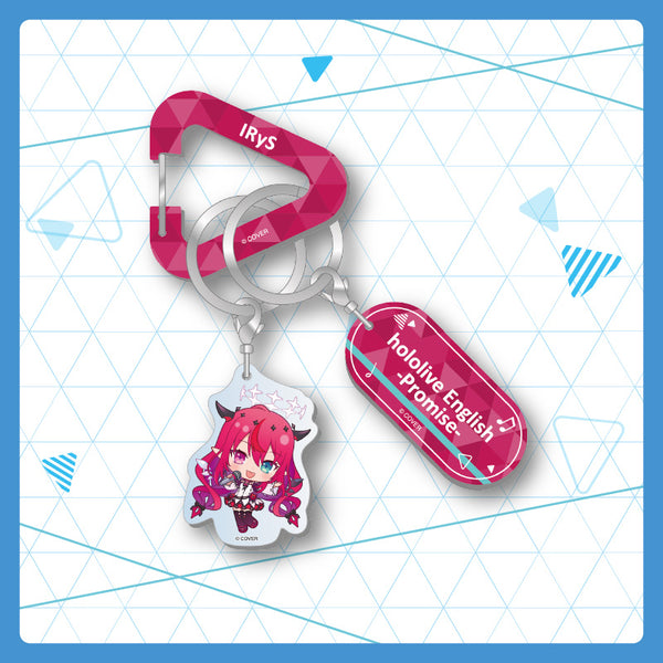 [20241001 - ] "holomini Vocal Series hololive English -Promise-" Carabiner Keychain