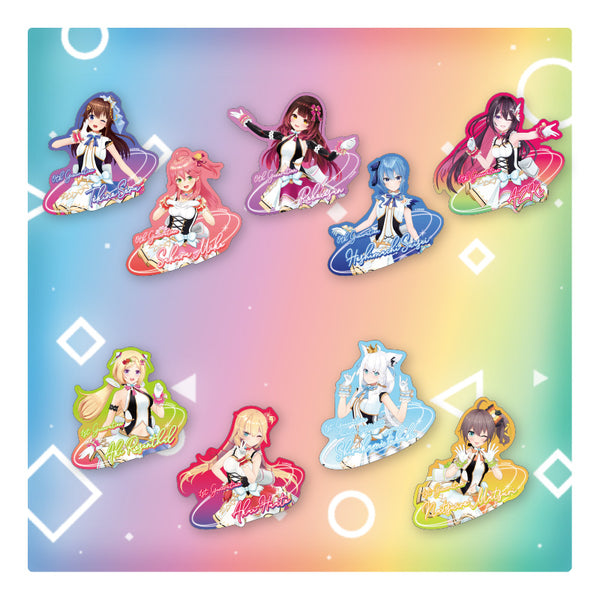 [20240718 - ] "hololive Origin Outfit Merchandise Series" Stickers (2 stickers per type)  Gen 0 & 1