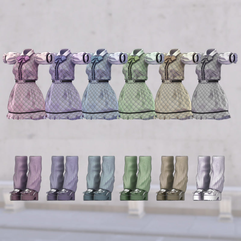 [20251127 - ] "Shop YahoYaho"【10 avatars】Chic Girly Co-ord (For VRChat)