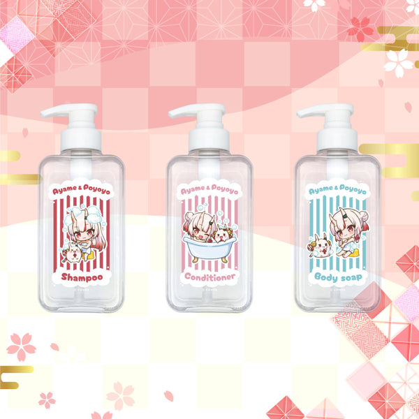 [20231213 - 20240115] "Nakiri Ayame Birthday Celebration 2023" Soap Dispenser Bottle Set
