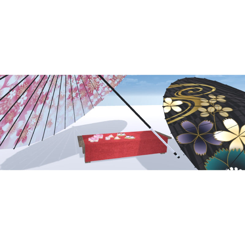 [20250425 - ] "IKA 3DCG art studio" Cherry Blossom Tea House Set (13 items)