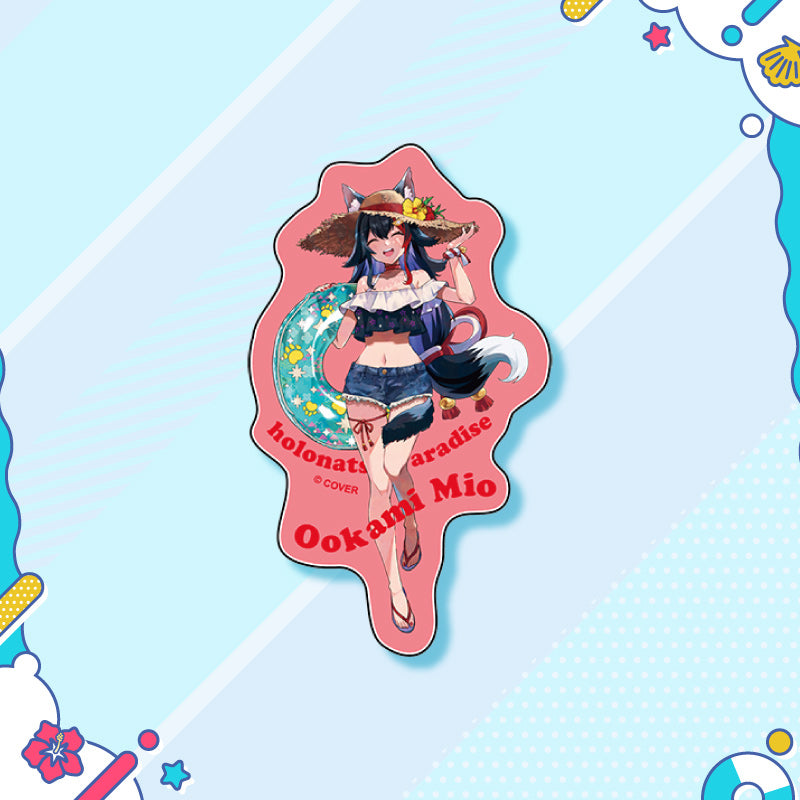 [20250726 - 20250901] "holonatsu Paradise Merch vol.2" Clear Sticker - GAMERS & Gen 3 & Gen 4