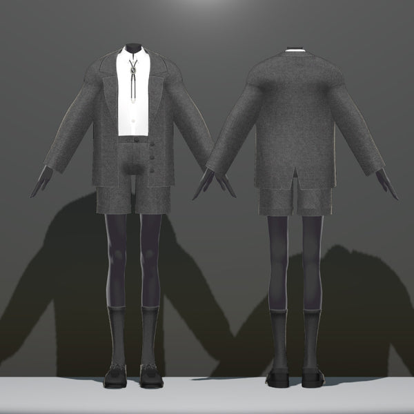 [20241108- ] "monoTone" 3D Avatar服装 "支持Kalne经典款式”（适用于VRChat）