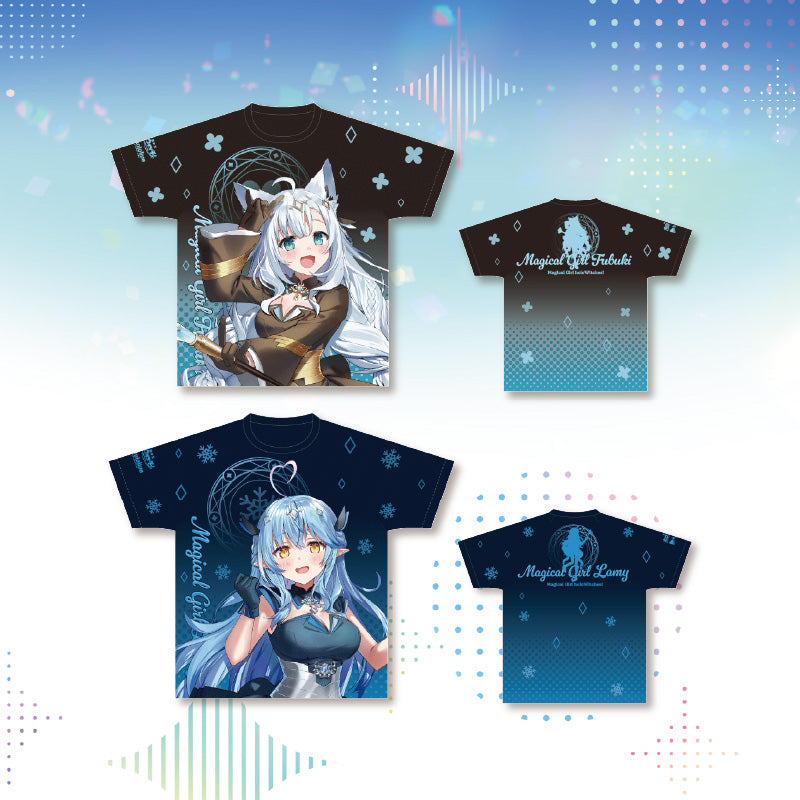 [20250516 - ] "Magical Girl holoWitches! Merch For New Members" Full Graphic T-shirt