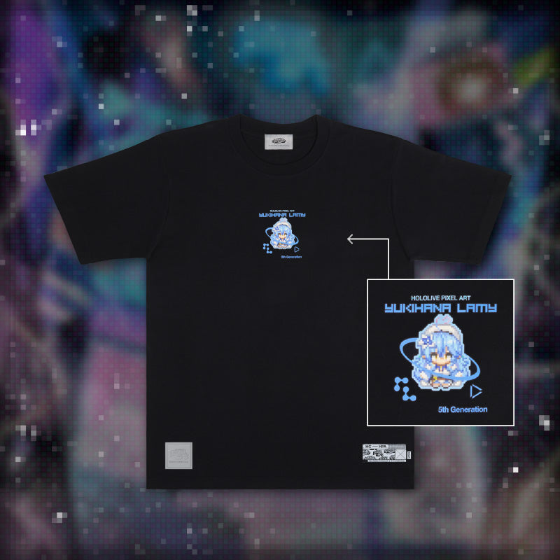[20250411 - ] hololive Connect hololive pixel art Generation 5" Black ver. T-Shirt