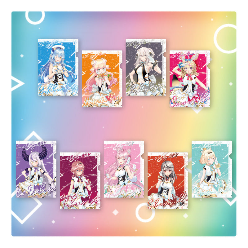 [20240718 - ] "hololive Origin Outfit Merchandise Series" Clear Folder Gen 5 & holoX