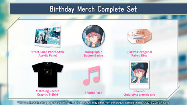[20240415 - 20240520] "Rikka Birthday Celebration 2024" Merch Complete Set