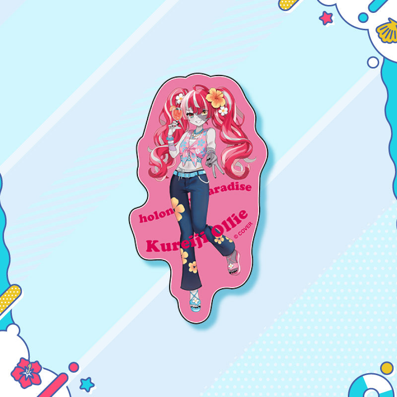 [20250726 - 20250901] "holonatsu Paradise Merch vol.2" Clear Sticker - hololive Indonesia