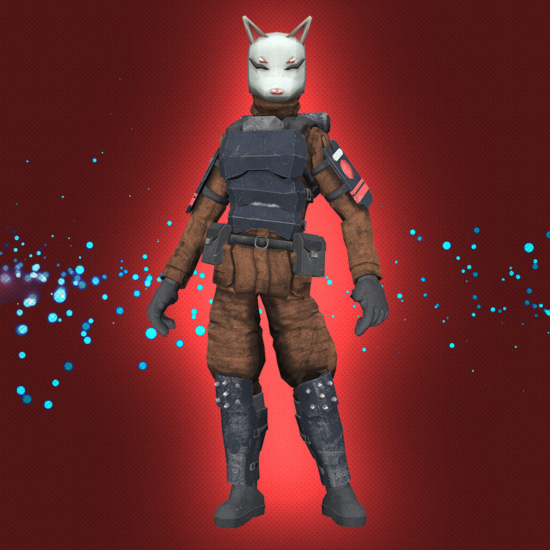 [20240624 - ] "Armored Union(IspVitamin)" 3D Model Avatar "Toa Ninja" Ninja Soldier [for VRChat]