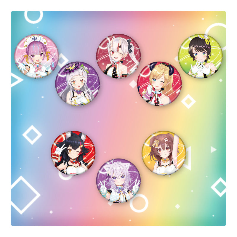 [20240718 - ] "hololive Origin Outfit Merchandise Series" Button Badge Gen 2 & GAMERS