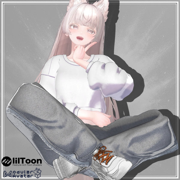 [20251127 - ] "Shop YahoYaho" Belly-baring Loungewear (For VRChat)
