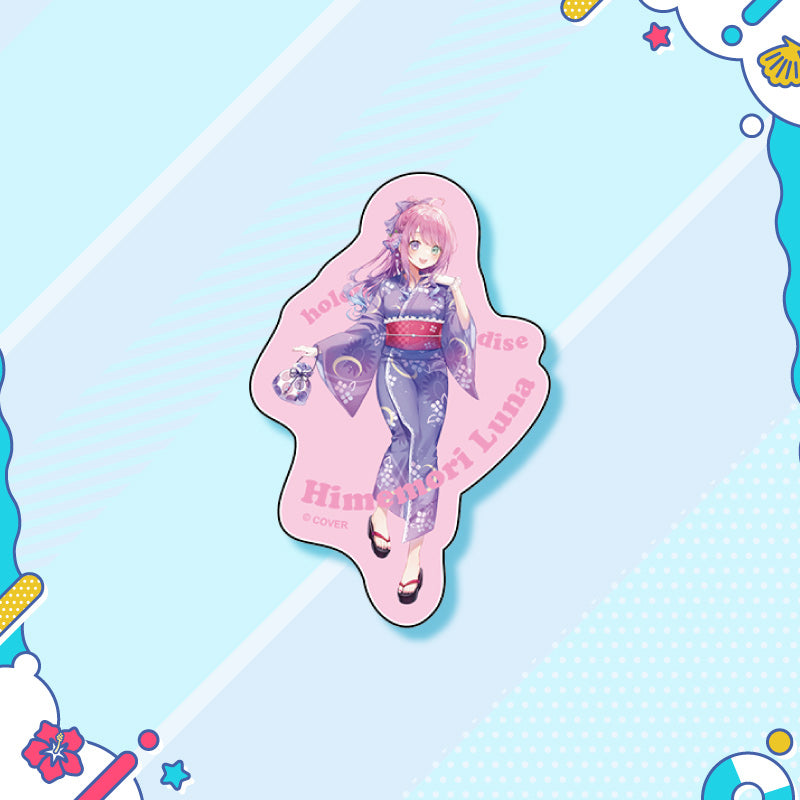 [20250726 - 20250901] "holonatsu Paradise Merch vol.2" Clear Sticker - GAMERS & Gen 3 & Gen 4