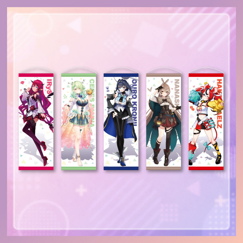 [20240215 - ] "hololive English -Promise- Starter Merch" Mini Tapestry
