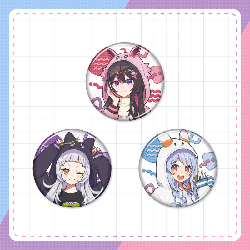 [20250228 - 20250331] "Lovely Okaburi Mascot Series vol.1" Button Badge